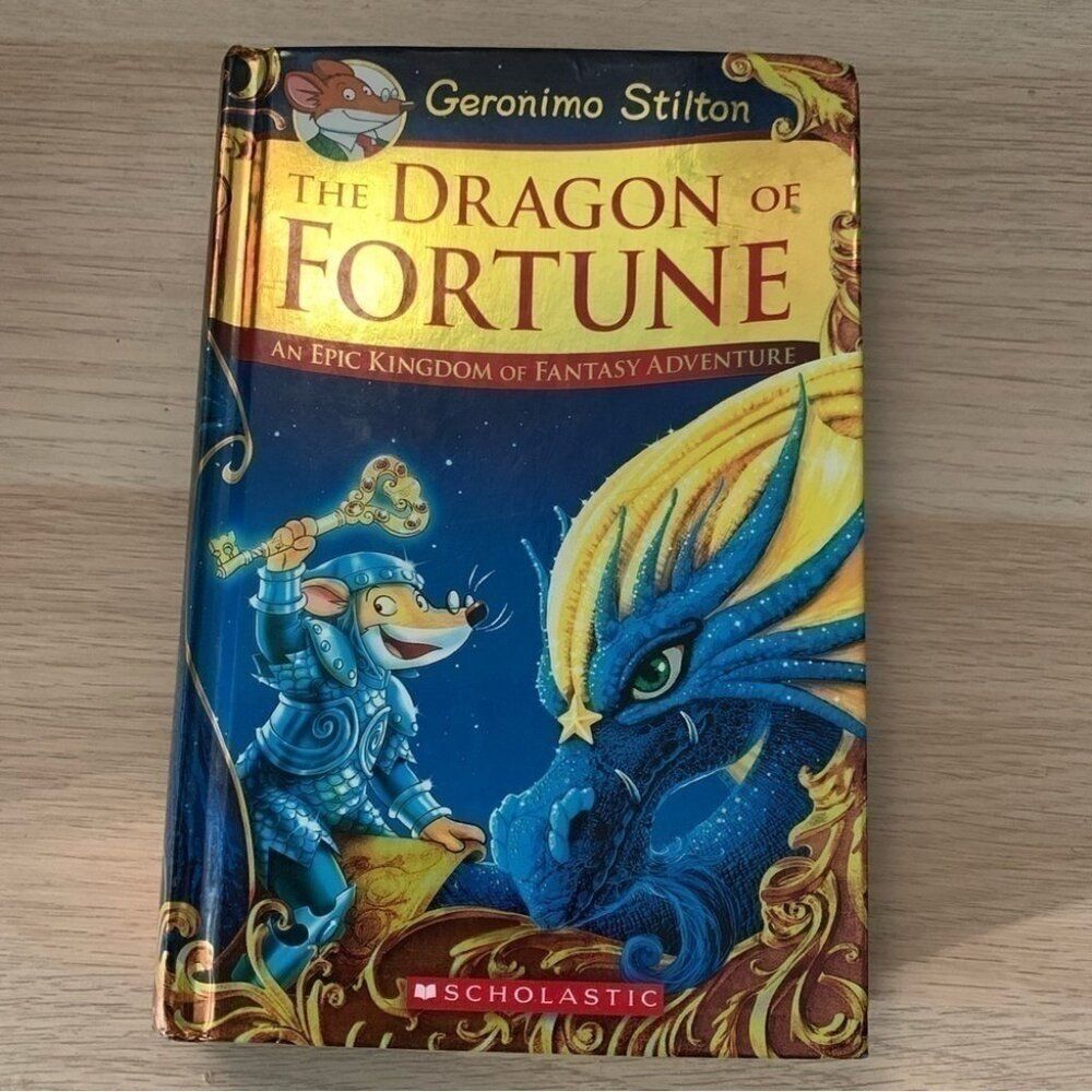 Geronimo Stilton The Dragon of Fortune Hardcover  Book